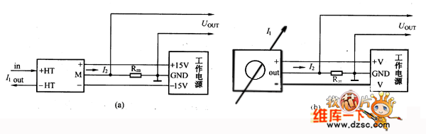 lt系列电流传感器接线图