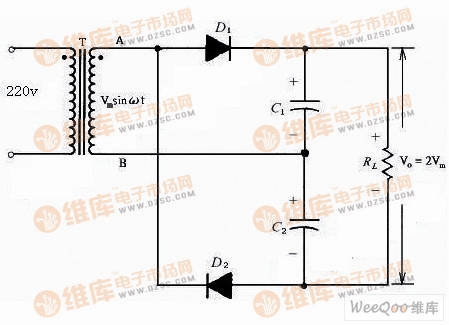 全波倍压电路原理图_基础电路-114ic电子网