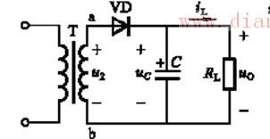 半波整流滤波电路