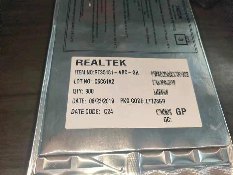 RRTS5181-VBC-GR 是一款由 Realtek 半导体公司出品的卡读写控制芯片