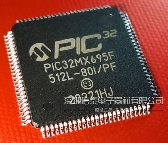 PIC32MX695F512L-80I/PF