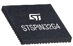STSPIN32G4电机控制器（带STM32G4 MCU）