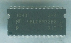 MT48LC8M32B2P-7