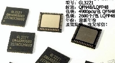 GL3221批發供應采購臺灣創惟GL全系代理數據手冊QFN4817+GL3221QFN48讀卡USB3.