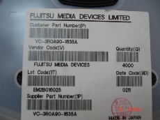 VC-3R0A90-1635A現貨供應價格FujitsuPDF資料SMD2003+公司原裝現貨,常備物料！
