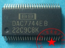 BB/德州 DAC7744EB DAC7744 数模转换器 SSOP-48 全新原装