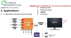 LT8641UXE is a four-to-one (4:1) switch