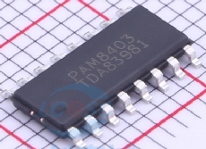 PAM8403DR批发供应采购DIODES(美台)资料datasheetSOIC-16_150mil22+音频功率放大器的类型：ClassD输