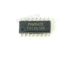 PAM8403DR 原装正品 音頻放大器芯片 SOP-16封装 量大价优