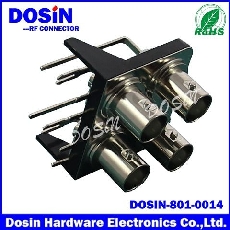 DOSIN-801-0014貨源供應商報價DOSINPDF資料吸紙盒+紙箱BNC連接器德索BNC雙排聯視頻光端機的詳細描述：