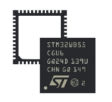 STM32WB55CGU6