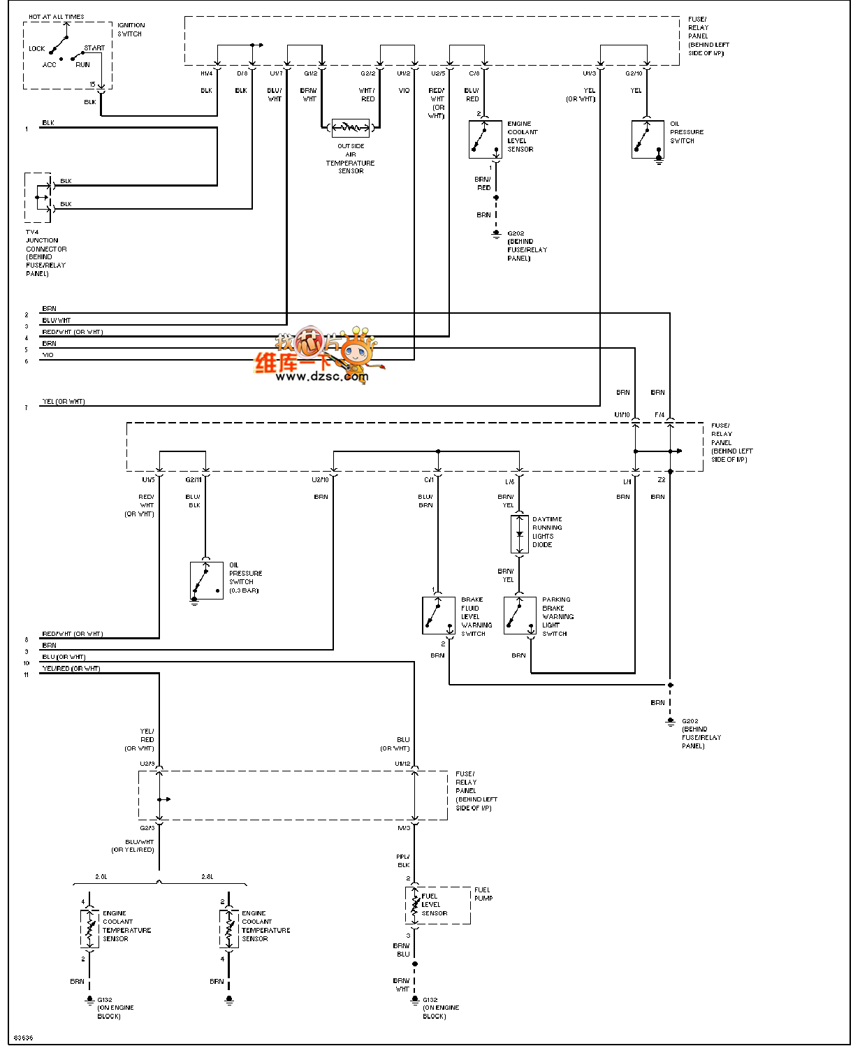 07捷达仪表盘线路图解图片