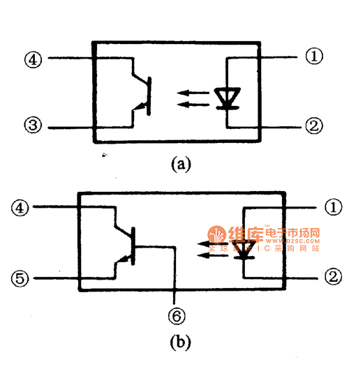 >>常用光藕合器的内部电路图