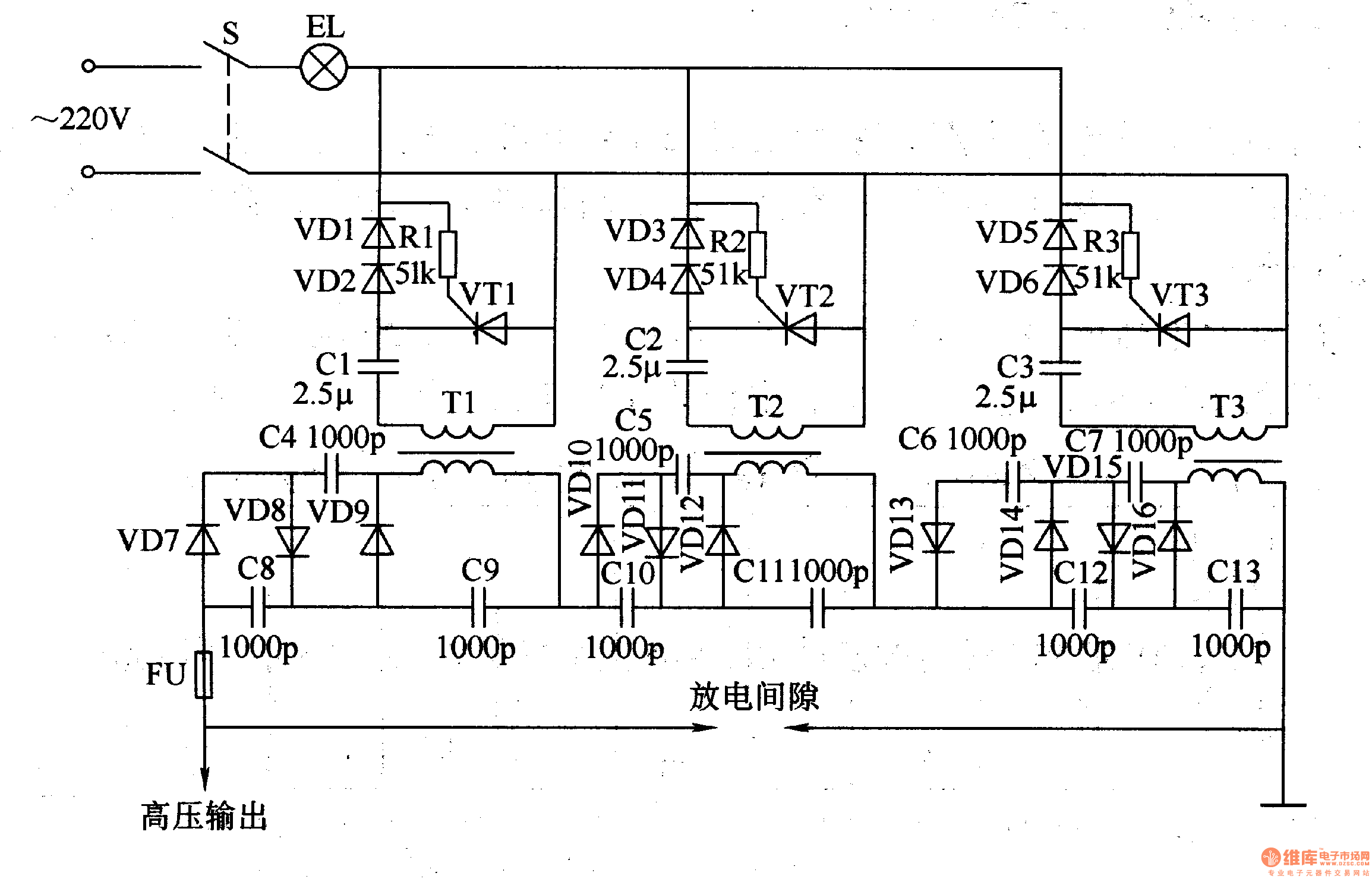 静电发生器工作原理图片